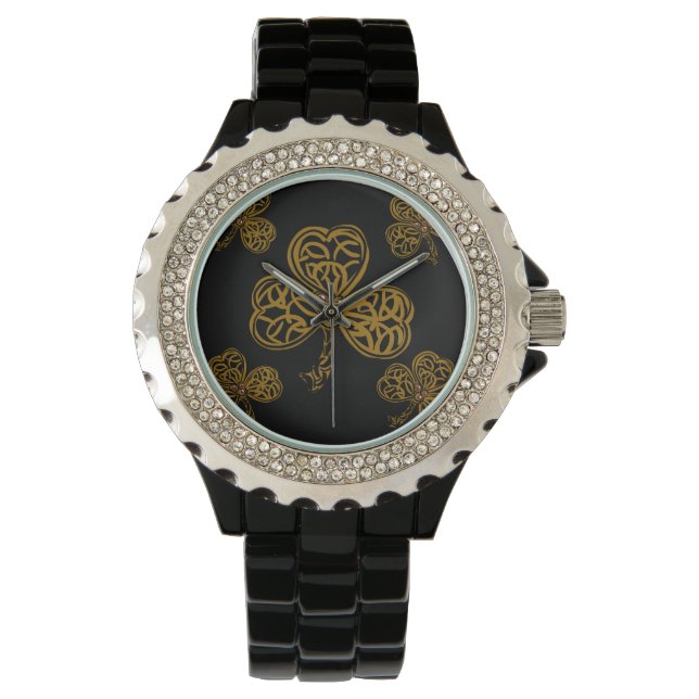 IRISH CELTIC ART ARMBANDUHR (Vorderseite)
