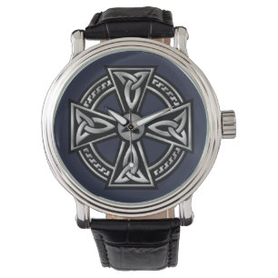 Irish Celtic Cross Watch Armbanduhr