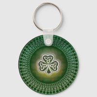 Irish celtic Kleeblatts Schlüsselanhänger & Keyrin