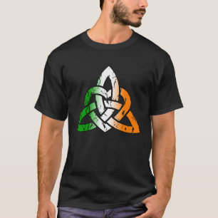 Irish Celtic Trinity Knoten St Patrick T-Shirt