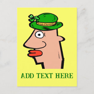 Irish Channel Head Postcard Postkarte
