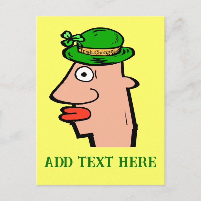 Irish Channel Head Postcard Postkarte (Vorderseite)