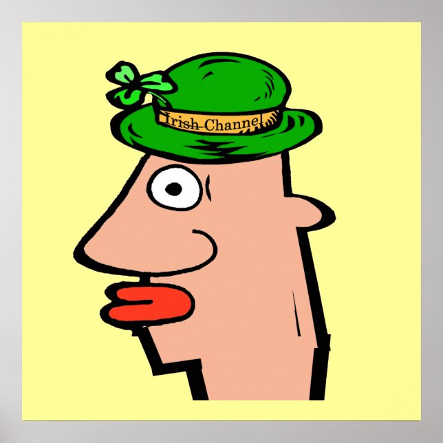 Irish Channel Head Poster (Vorne)