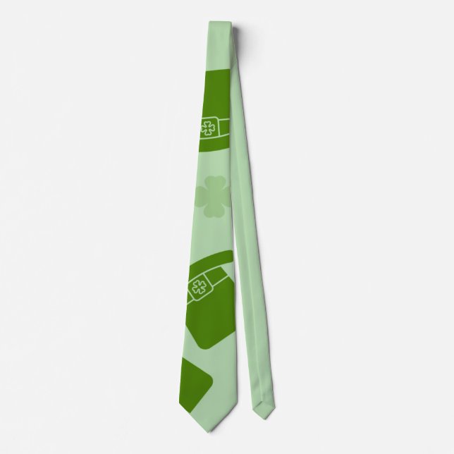 Irish Charm Necktie Krawatte (Vorderseite)
