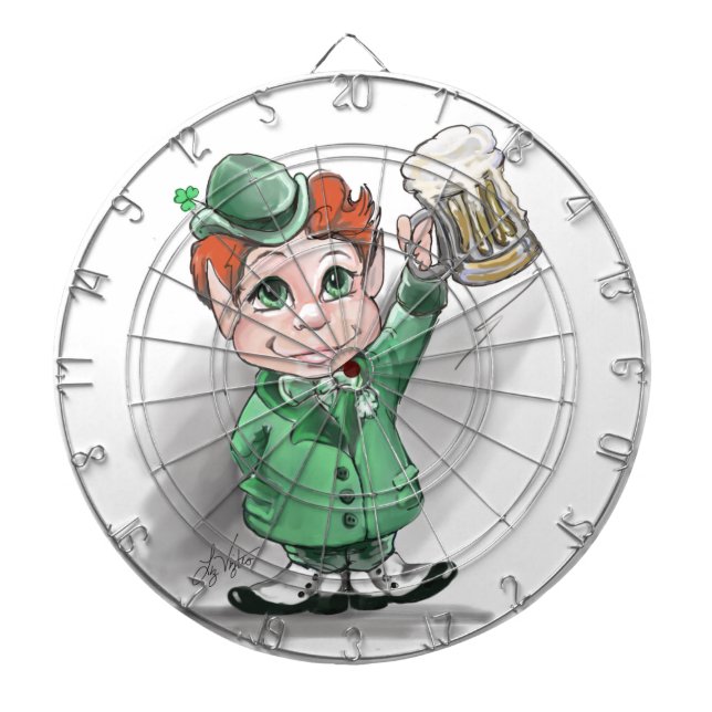 Irish Cheers! Dartboard Dartscheibe (vorne)