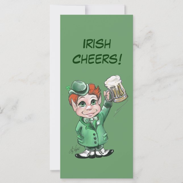 Irish Cheers! Lesezeichen (Vorderseite)