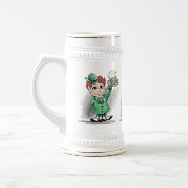 Irish Cheers! St Patrick's Day Beer Stein Bierglas (Links)