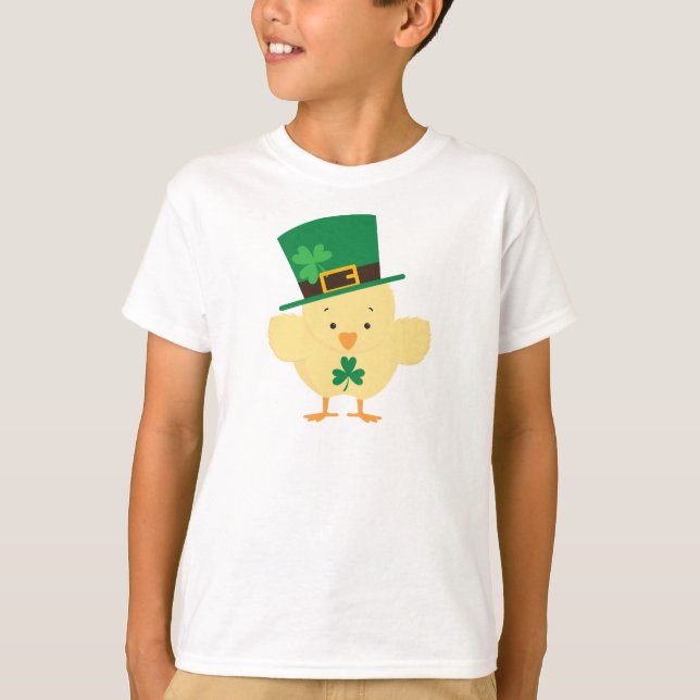 Irish Chick Niedlich T-Shirt (Vorderseite)