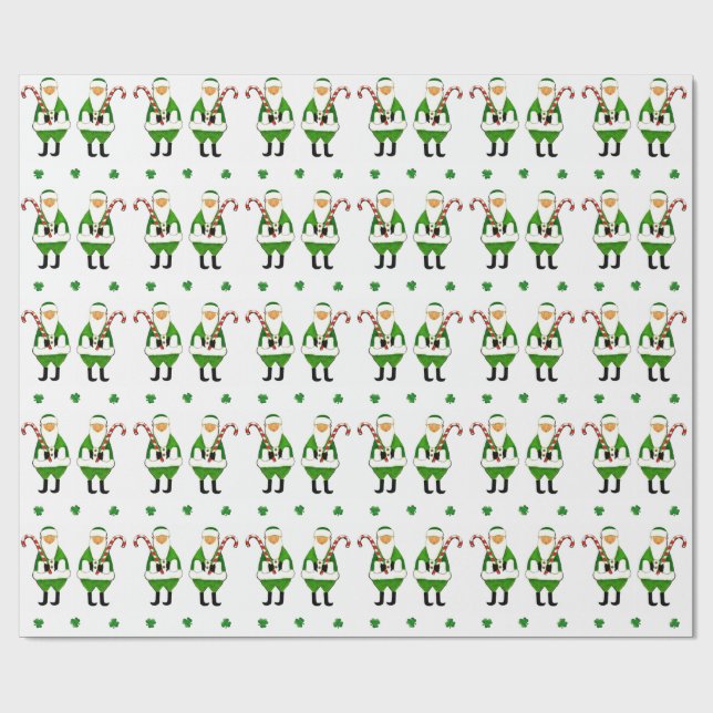 Irish Christmas Gift Geschenkpapier (Flach)