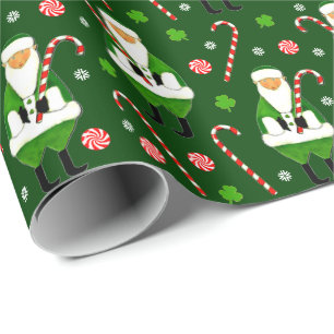 Irish Christmas Holiday Geschenk Geschenkpapier
