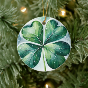 Irish Christmas Segen Personalisiert Keramik Ornament