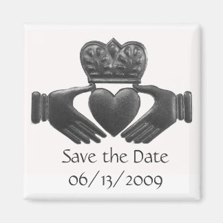 Irish Claddagh speichert den Datums-Magneten Magnet