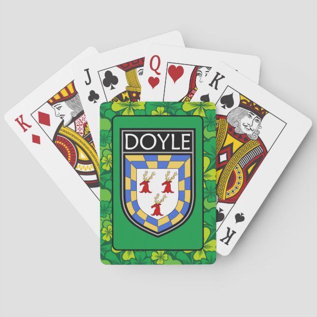 Irish Clan Doyle Spielkarten (Rückseite)