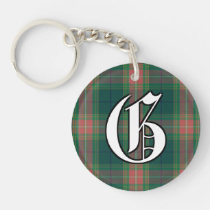 Irish Clan Gallagher Tartan Kariert Schlüsselanhänger