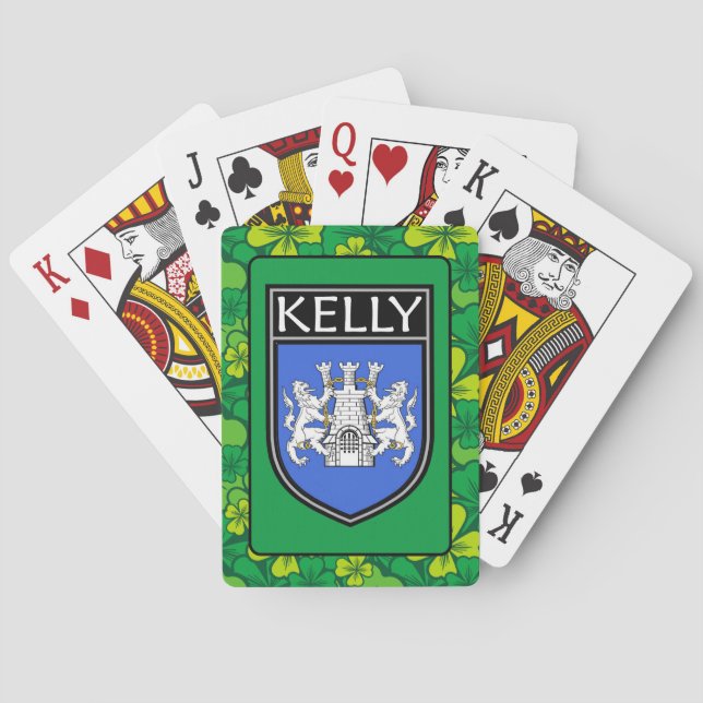 Irish Clan Kelly Spielkarten (Rückseite)