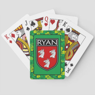 Irish Clan Ryan Spielkarten