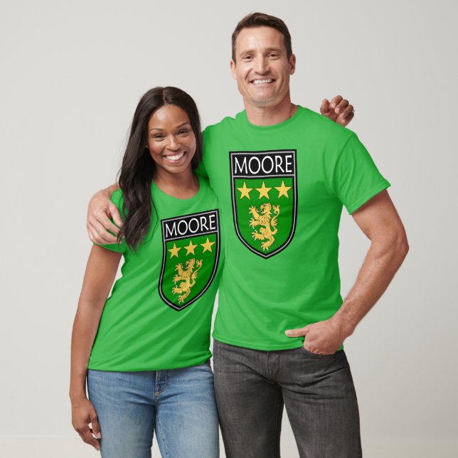 Irish Clan Wappen - Moore T-Shirt (Unisex)