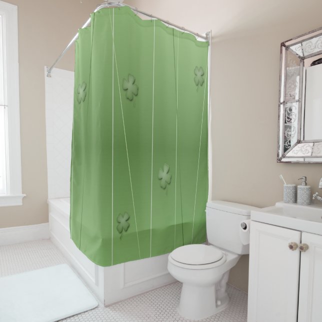 Irish Closing Design Duschvorhang (Beispiel)