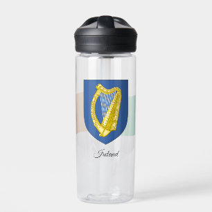 Irish Coat of Arms, Flag, Irland Trinkflasche