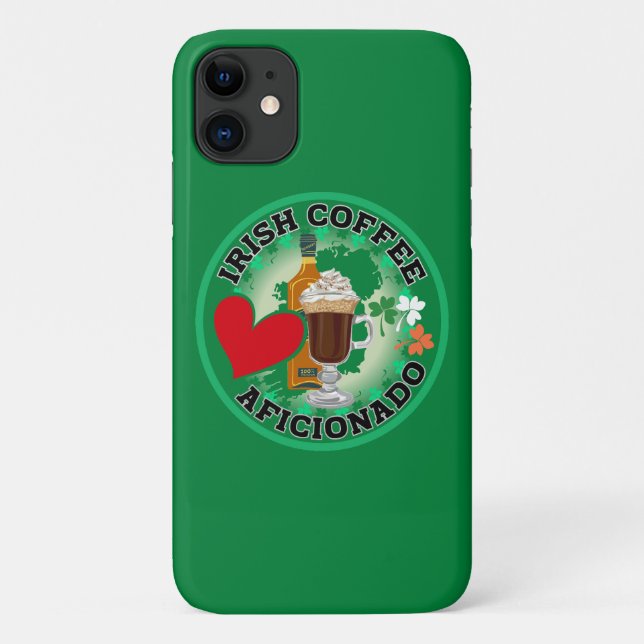 Irish Coffee Aficionado Case-Mate iPhone Hülle (Rückseite)
