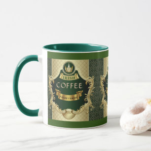 Irish Coffee Cuppa St, Paddy's Personalized Mug Tasse