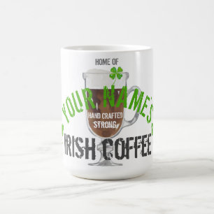 Irish Coffee Personalisiert Kaffeetasse