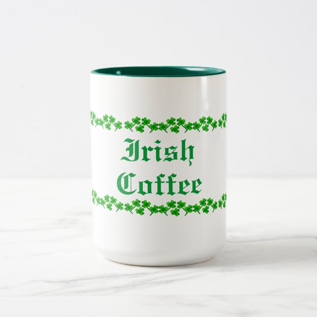 Irish Coffee Zweifarbige Tasse (Mittel)