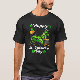 Irish Corgi Dog Niedliches Kleeblatt St.Patrick's  T-Shirt