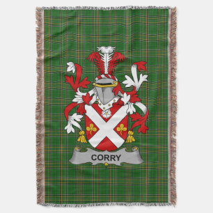 Irish Corry oder O_Corry Coat of Arms Familienwapp Decke