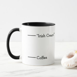 Irish Cream Coffee Albern Funny Johol  Tasse
