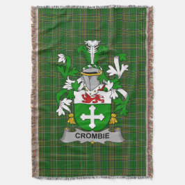 Irish Crombie Coat of Arms Familienwappen Irland I Decke