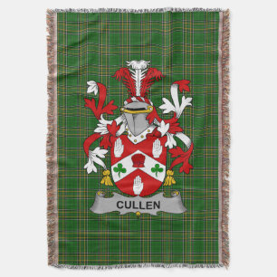 Irish Cullen oder O_Cullen Coat of Arms Family Cre Decke