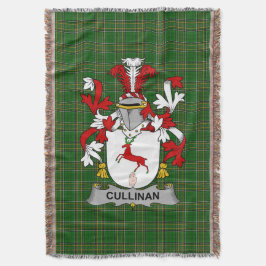 Irish Cullinan oder O_Cullinane Coat of Arms Famil Decke