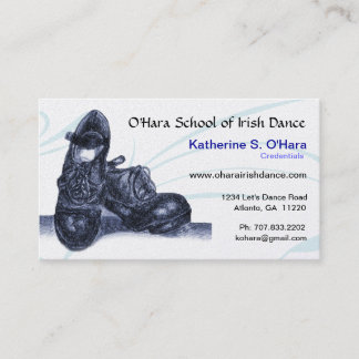 Irish Dance Business Card Visitenkarte