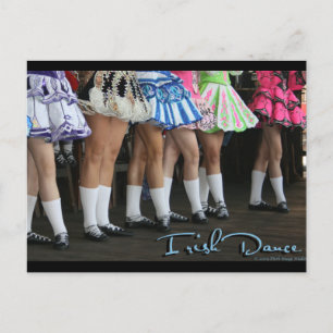 Irish Dance Champion Postcard Postkarte
