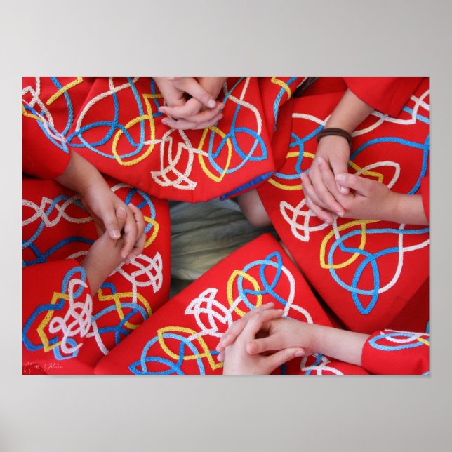 Irish Dance Dress Poster (Vorne)