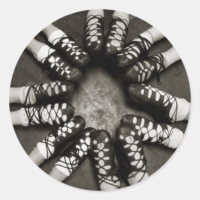 Irish Dance Ghillies Stickers (Vorderseite)