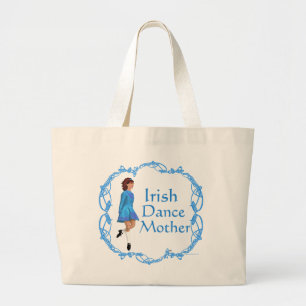 Irish Dance Mother - Blue Jumbo Stoffbeutel