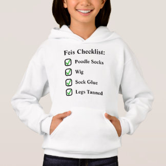 Irish Dance Niedlich Funny Feis Checkliste Hoodie