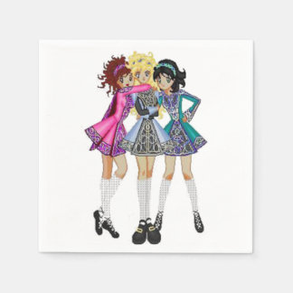 Irish Dance Paper Napkins Serviette