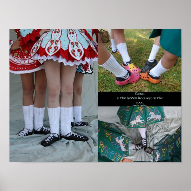 Irish Dance Soft Shoes Poster (Vorne)