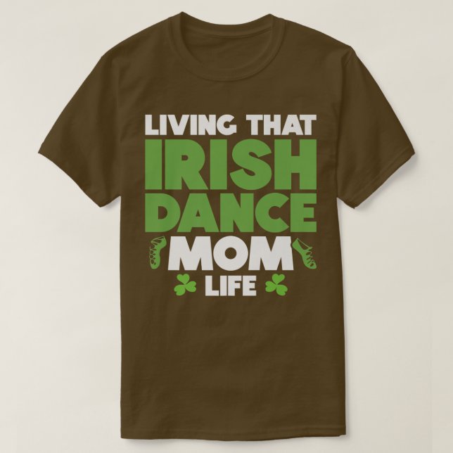 Irish Dancer Ceili Reel Dance Feis Irish Step Danc T-Shirt (Design vorne)