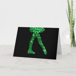 Irish Dancer Feiertagskarte