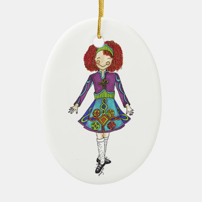Irish Dancer Ornament Collection: (Vorne)
