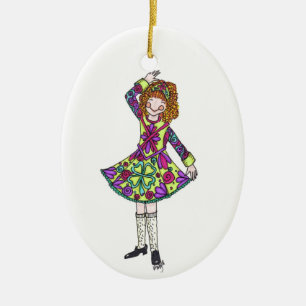 Irish Dancer Ornament zu individualisieren!