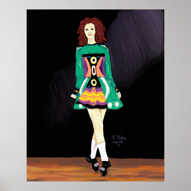 Irish Dancer Poster (Vorne)