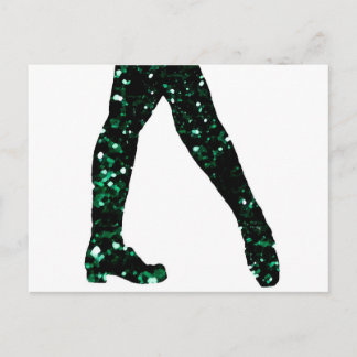 Irish Dancer Postkarte