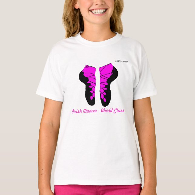 Irish Dancer - Weltklasse T-Shirt (Vorderseite)