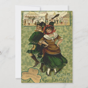 Irish Dancing Erin Go Braugh Shillelagh