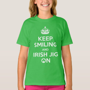 Irish Dancing, Irish Dancer's, Jig On T-Shirt